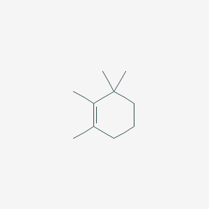 molecular formula C10H18 B14151907 1,2,3,3-Tetramethylcyclohexene CAS No. 3949-35-7