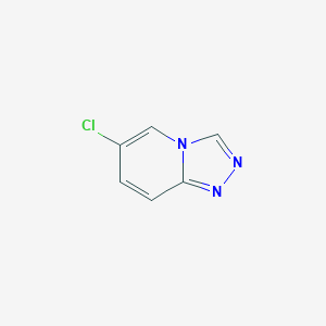 molecular formula C6H4ClN3 B1415193 6-Chloro-[1,2,4]triazolo[4,3-a]pyridine CAS No. 1048913-70-7