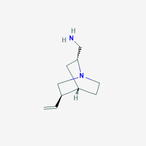 [(2R,4S,5R)-5-ethenyl-1-azabicyclo[2.2.2]octan-2-yl]methanamine