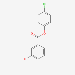 m-Anisic acid, 4-chlorophenyl ester