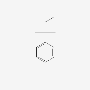 molecular formula C12H18 B14152106 1-Methyl-4-(2-methylbutan-2-yl)benzene CAS No. 4237-70-1