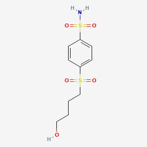 4-[(4-Hydroxybutyl)sulfonyl]benzenesulfonamide