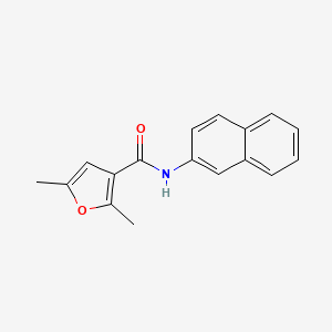 2,5-dimethyl-N-naphthalen-2-ylfuran-3-carboxamide