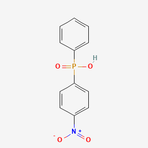 Phosphinic acid, (p-nitrophenyl)phenyl-