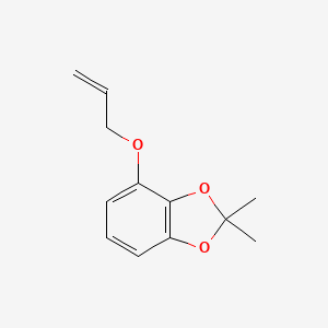 1,3-Benzodioxole, 2,2-dimethyl-4-(2-propenyloxy)-