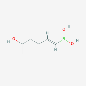 [(E)-5-hydroxyhex-1-enyl]boronic acid