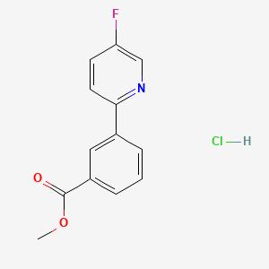 Methyl 3-(5-fluoropyridin-2-YL)benzoate hydrochloride