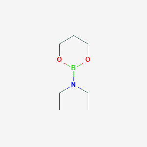 molecular formula C7H16BNO2 B14152284 n,n-Diethyl-1,3,2-dioxaborinan-2-amine CAS No. 25031-69-0