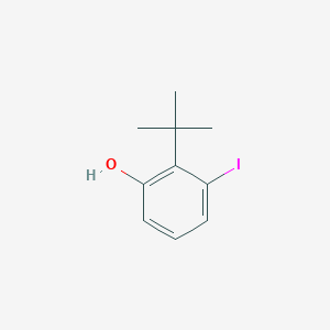 molecular formula C10H13IO B14152325 2-Tert-butyl-3-iodophenol CAS No. 1243410-84-5