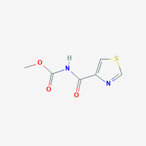 Methyl (1,3-thiazole-4-carbonyl)carbamate