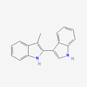 2,3'-Bi-1h-indole,3-methyl-