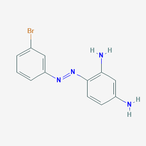 4-[(3-Bromophenyl)diazenyl]-1,3-benzenediamine