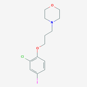 4-(3-(2-Chloro-4-iodophenoxy)propyl)morpholine