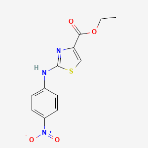 2-(4-Nitrophenylamino)-thiazole-4-carboxylic acid ethyl ester