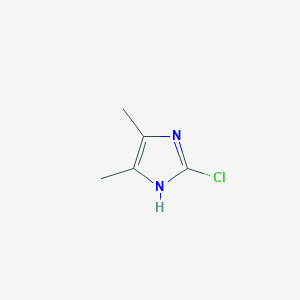 molecular formula C5H7ClN2 B1415260 2-Chloro-4,5-dimethyl-1H-imidazole CAS No. 1049126-78-4