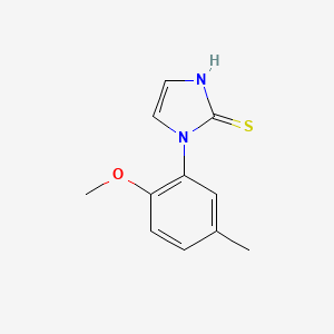 1-(2-methoxy-5-methylphenyl)-1H-imidazole-2-thiol