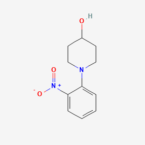 molecular formula C11H14N2O3 B1415294 1-(2-Nitrophenyl)piperidine-4-ol CAS No. 252758-85-3