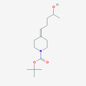 tert-Butyl 4-(4-hydroxypentylidene)piperidine-1-carboxylate