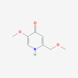 5-methoxy-2-(methoxymethyl)-1H-pyridin-4-one