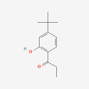 Propiophenone, 5-tert-butyl-2-hydroxy-