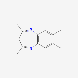 2,4,7,8-tetramethyl-3H-1,5-benzodiazepine