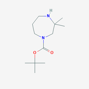 tert-Butyl 3,3-dimethyl-1,4-diazepane-1-carboxylate