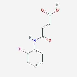 4-[(2-Fluorophenyl)amino]-4-oxo-2-butenoic acid