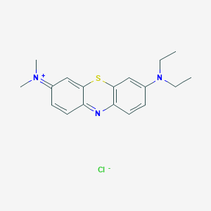 3-(Diethylamino)-7-(dimethylamino)phenothiazin-5-ium chloride