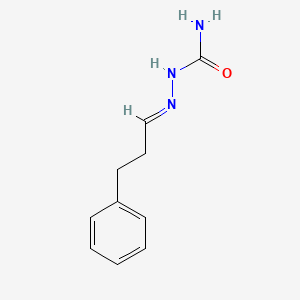 (2E)-2-(3-phenylpropylidene)hydrazinecarboxamide