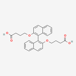 (R)-4,4'-([1,1'-binaphthalene]-2,2'-diylbis(oxy))dibutyric acid