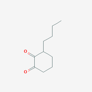 3-Butylcyclohexane-1,2-dione