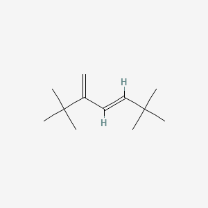 1,3-Hexadiene, 2-(dimethylethyl)-5,5-dimethyl-, (E)-