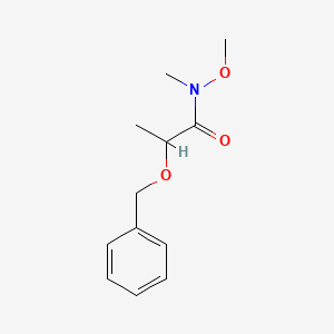 2-(Benzyloxy)-N-methoxy-N-methylpropanamide