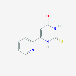 6-pyridin-2-yl-2-thioxo-2,3-dihydropyrimidin-4(1{H})-one