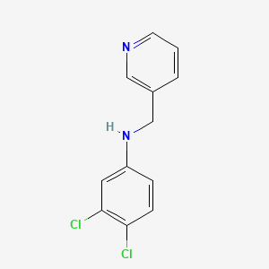 3,4-dichloro-N-(pyridin-3-ylmethyl)aniline