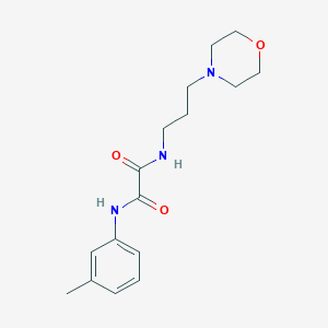 N'-(3-methylphenyl)-N-(3-morpholin-4-ylpropyl)oxamide