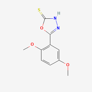 5-(2,5-Dimethoxyphenyl)-1,3,4-oxadiazole-2-thiol