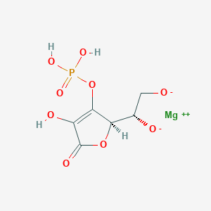 molecular formula C6H7MgO9P B14154147 L-Ascorbic acid monophosphate magnesium salt CAS No. 119588-63-5