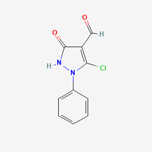 5-Chloro-2,3-dihydro-3-oxo-1-phenyl-1H-pyrazole-4-carboxaldehyde