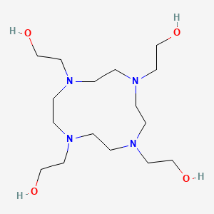 2-[4,7,10-Tris(2-hydroxyethyl)-1,4,7,10-tetrazacyclododec-1-yl]ethanol