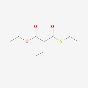 Ethyl 2-[(ethylsulfanyl)carbonyl]butanoate