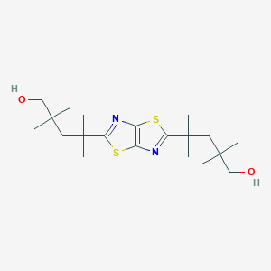 Thiazolo(5,4-d)thiazole-2,5-dibutanol, alpha,alpha,alpha',alpha',gamma,gamma,gamma',gamma'-octamethyl-