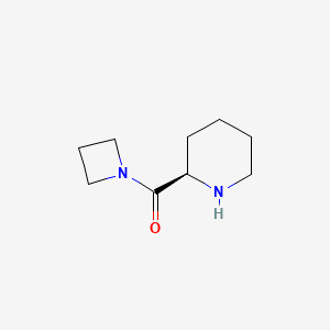 (2R)-2-(azetidine-1-carbonyl)piperidine