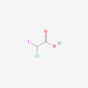 molecular formula C2H2ClIO2 B141544 Chloroiodoacetic Acid CAS No. 53715-09-6