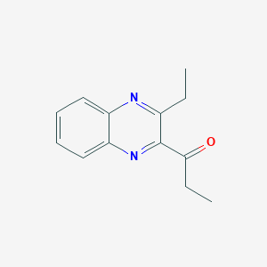 1-(3-Ethylquinoxalin-2-yl)-propan-1-one