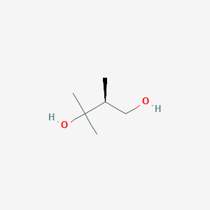 molecular formula C6H14O2 B141546 (2S)-2,3-dimethylbutane-1,3-diol CAS No. 73295-12-2