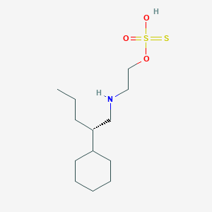 S-2-((2-Cyclohexylpentyl)amino)ethyl thiosulfate