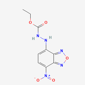 Ethyl 2-(7-nitro-2,1,3-benzoxadiazol-4-yl)hydrazine-1-carboxylate