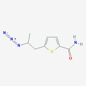 5-(2-Azidopropyl)thiophene-2-carboxamide