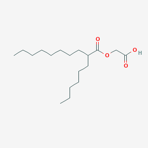 2-((2-Hexyldecanoyl)oxy)acetic acid